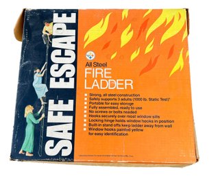 Safe Escape Two Story Steel Fire Escape Ladder