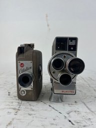 Lot Of 2 DeJUR Electra & Citation 8mm Projectors