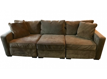 Comfortable 3 Piece Microfiber Couch