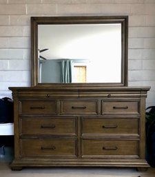 Stately Dresser And Mirror TUSCANY LANDSCAPE MIRROR