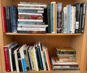 Two Shelves Of Art Books & Others