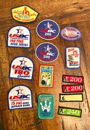 Vintage BOWLING Patch Lot