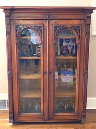 Antique Cabinet With Inside Shelving