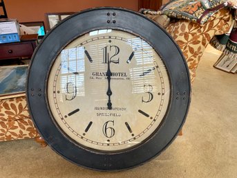 Oversized Wall Clock