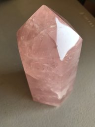 Rose Quartz Sphere  , 2 LB 8oz, 6 Inch Tall