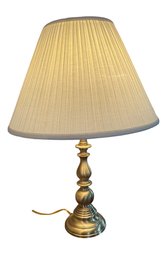 Table Lamp With Ribbed Shade