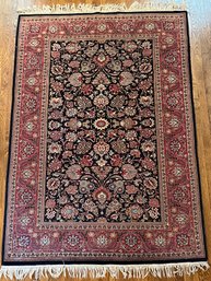 Hand Knotted Wool Carpet - 7 X 4.6