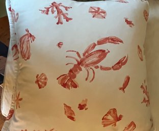 Lobster Throw Pillow