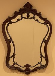 Carolina Mirror Company Ornate Wooden Framed Mirror