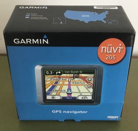 Garmin Nuvi 205 GPS Navigator, Brand New