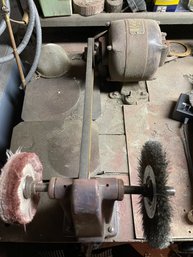 A Grinding Wheel With Extras