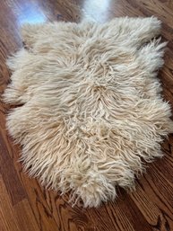 Vintage Sheep Skin Rug