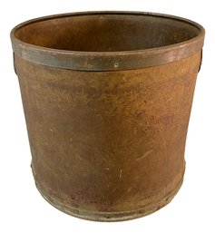 Vintage Industrial Container, Makes A Perfect Wastebasket