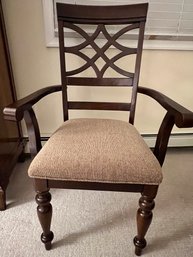 Single Arm Chair With Fabric Seat