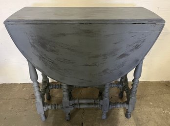 75 Year Old Painted Gateleg Table