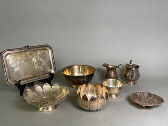 A Beautiful Collection Of Silver Plate