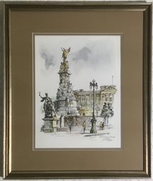 Buckingham Palace London Framed Print By Jan Korthals