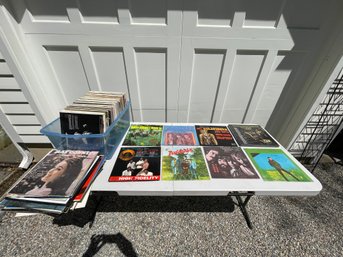 Large Lot Of Record Albums 150 Plus