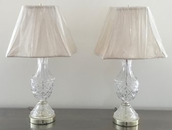 PR. Crystal Lamps, New White Shades