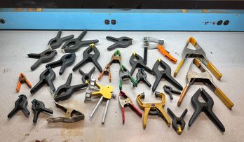 Group Of Various Clamps