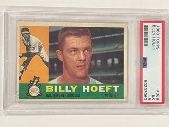1960 Topps Billy Hoeft Card #369     PSA 5