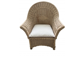 Wicker Accent Chair