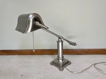 Chrome Adjustable Desk Lamp