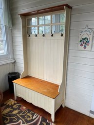 Hall Tree With Storage Bench