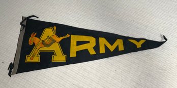 Vintage 1950s Army Felt Pennant