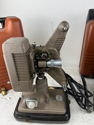 Three Vintage Revere Film Projectors