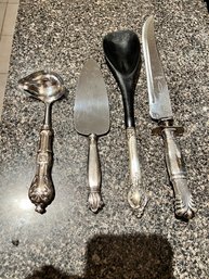 Sterling Silver Handled Serving Pieces