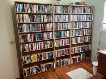 3 Wooden Book Shelves