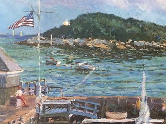 Art: Framed Print 17/400 By Tina Waring, Nautical Scene