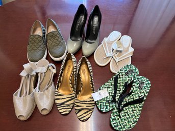 Set Of 6 Womans Shoes Size 7