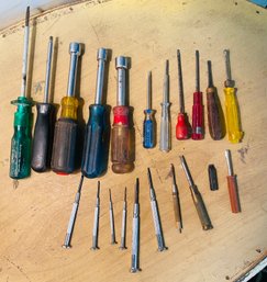 Screwdrivers Of All Kinds And Sizes