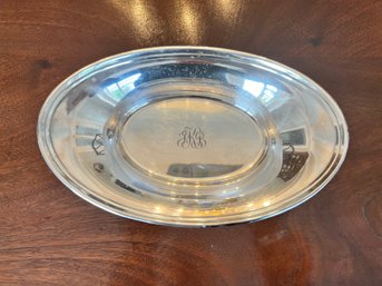 Silver Oval Dish