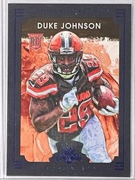 2015 Panini Gridiron King Duke Johnson Blue Parallel Rookie Card #128