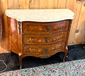 French Marble Top Chest