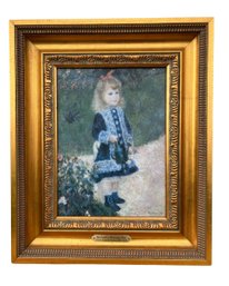 Museum REPRODUCTION RENOIR, LITTLE GIRL WITH WATERING CAN,