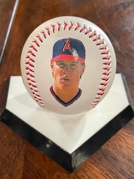 Limited Edition Photo Ball Of Jim Abbott