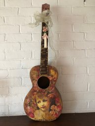 Decorative Cherub Guitar
