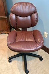 Rolling Leather Office Chair