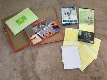 Contractor Paper Notebooks Lot