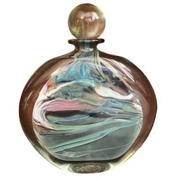 A Vintage Murano Art Glass Perfume Bottle