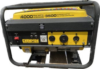 Champion Global Power Equipment Gas Generator