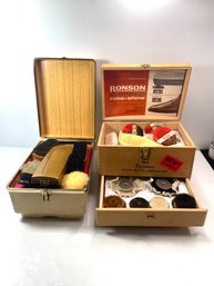 Vintage Shoe Polish Kits