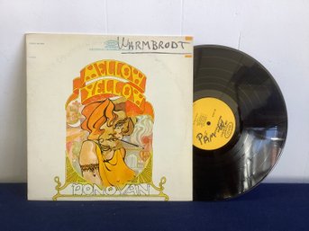 Mellow Yellow Vinyl Record Lot #24