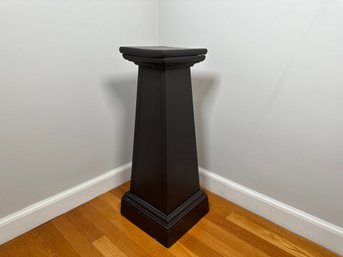 Black Painted Pedestal