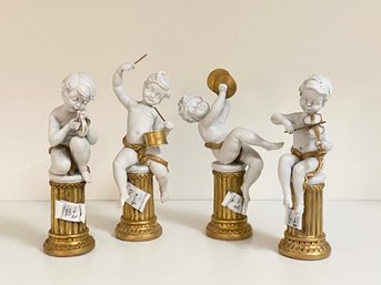 Sweet & Petite Italian Porcelain Cherub Band