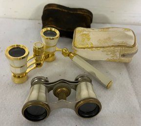 Two Pairs Of Opera Glasses